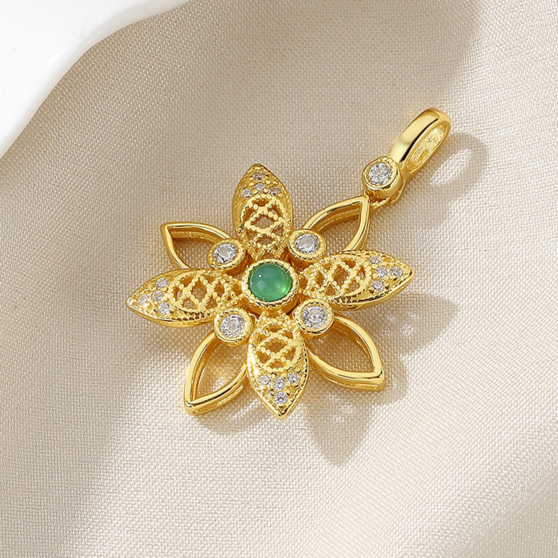 Pendentif moulin à vent en perles d'eau douce uniquement PN1031