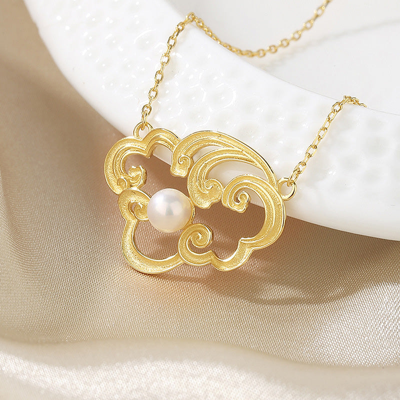 Collier traditionnel de perles d'eau douce PN1023