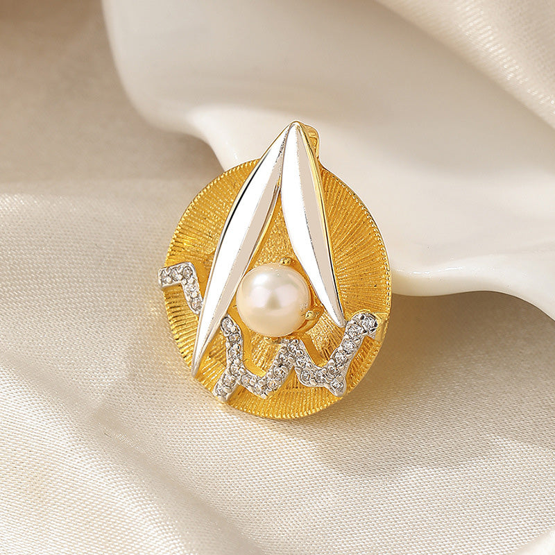 Pendentif impressionniste perle d’eau douce uniquement PN1007