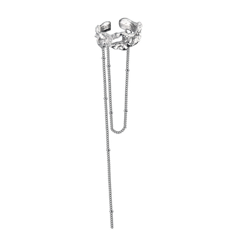 Manchette d'oreille à chaîne longue E1159, 1 pièce