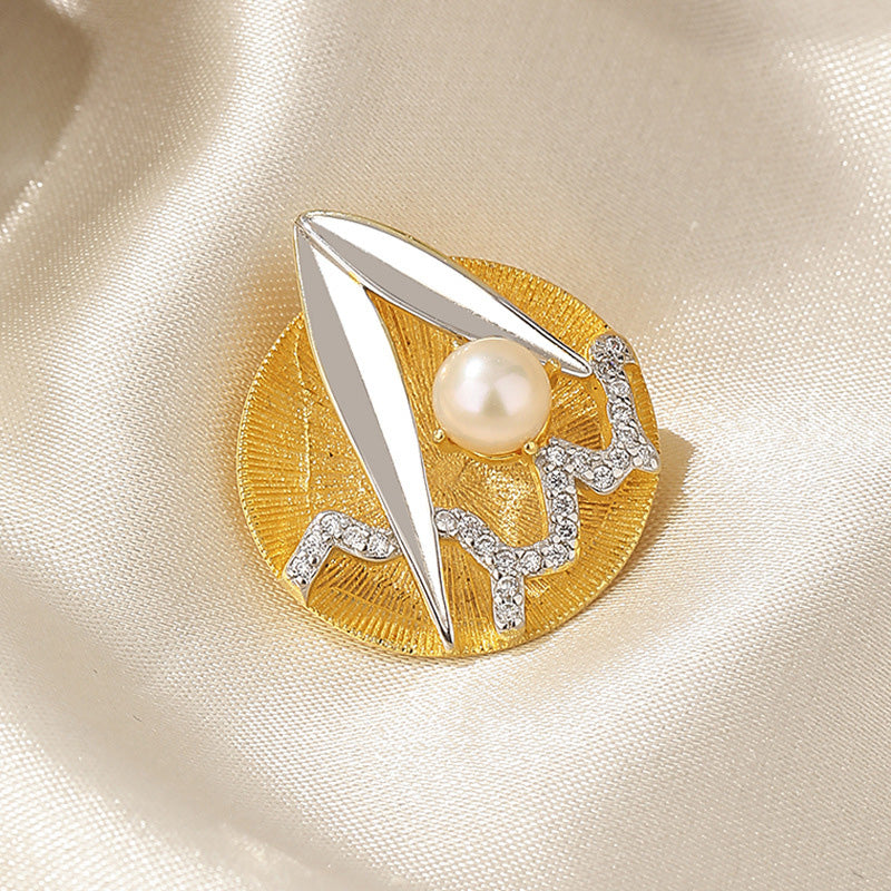 Pendentif impressionniste perle d’eau douce uniquement PN1007