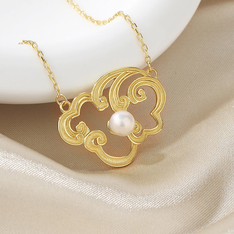 Collier traditionnel de perles d'eau douce PN1023