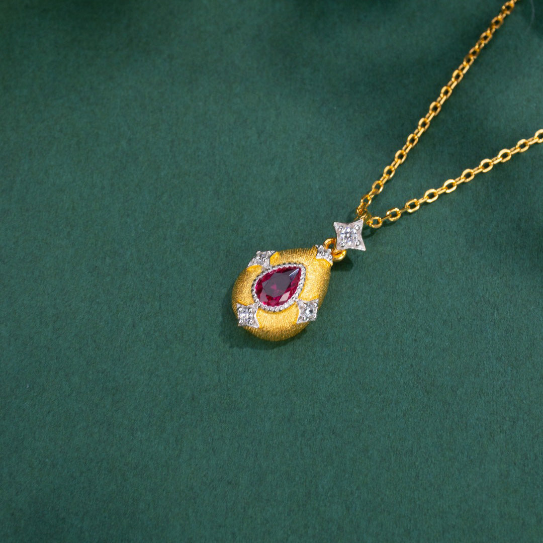 Collier Étoile Soyeuse 6160