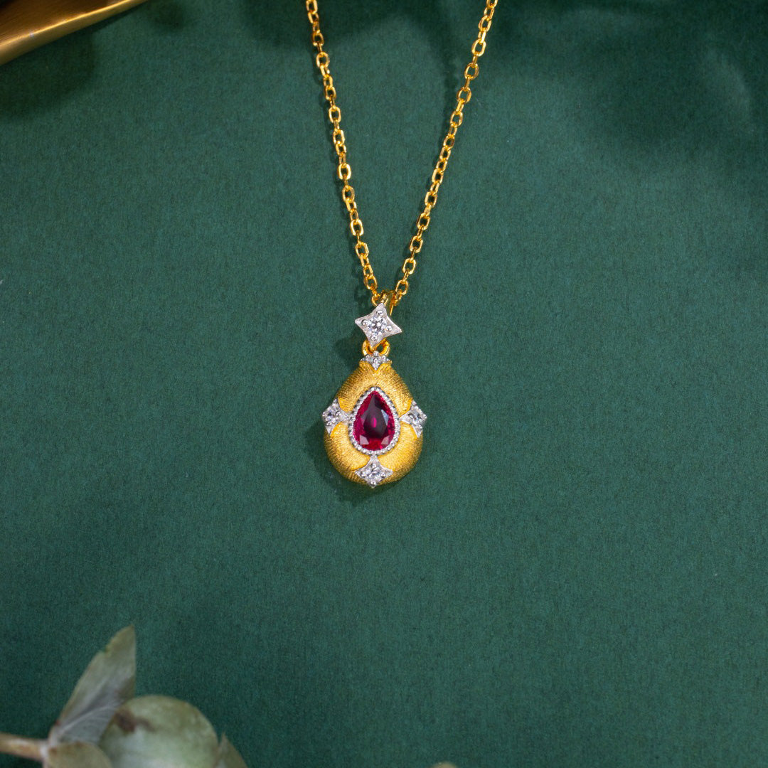 Collier Étoile Soyeuse 6160