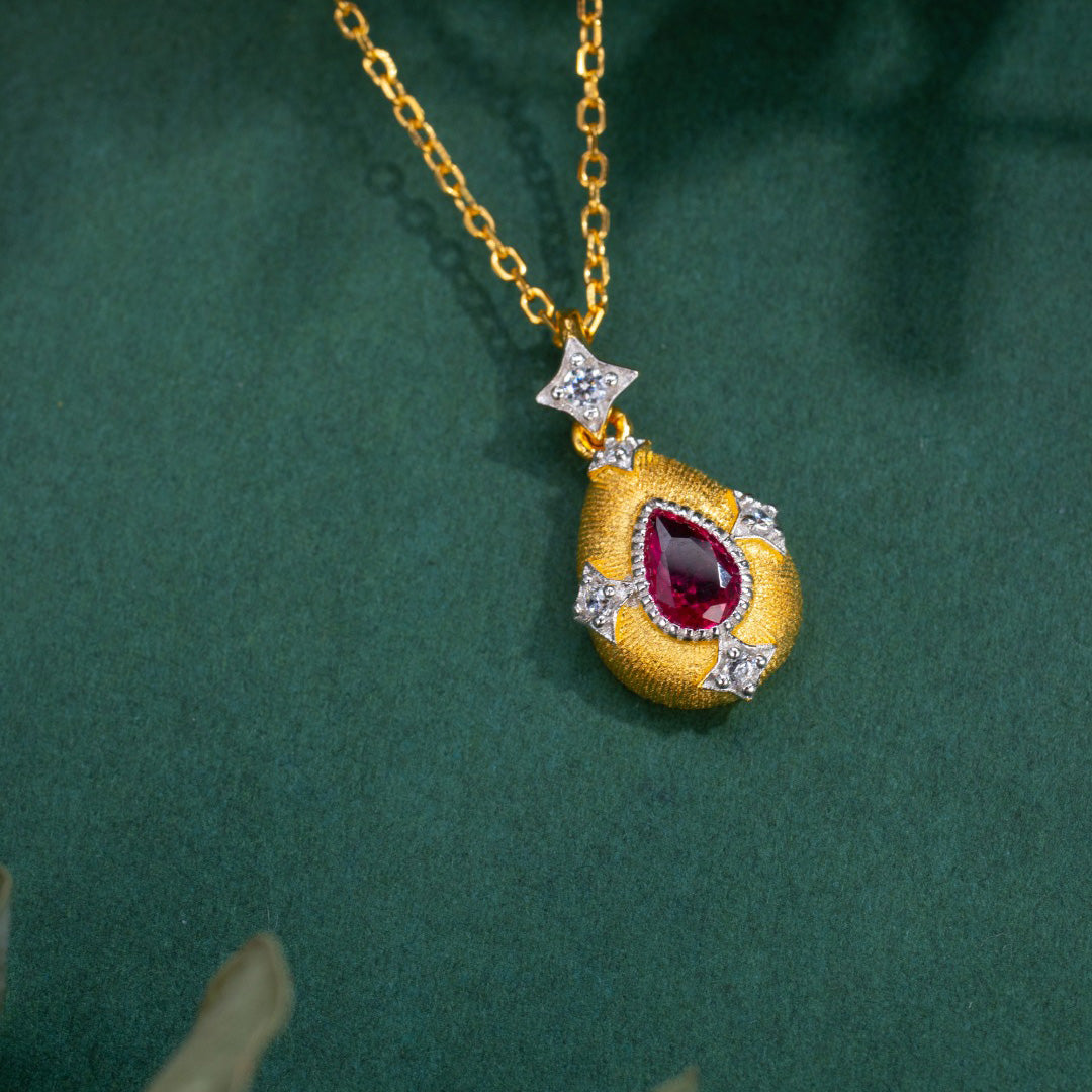 Collier Étoile Soyeuse 6160
