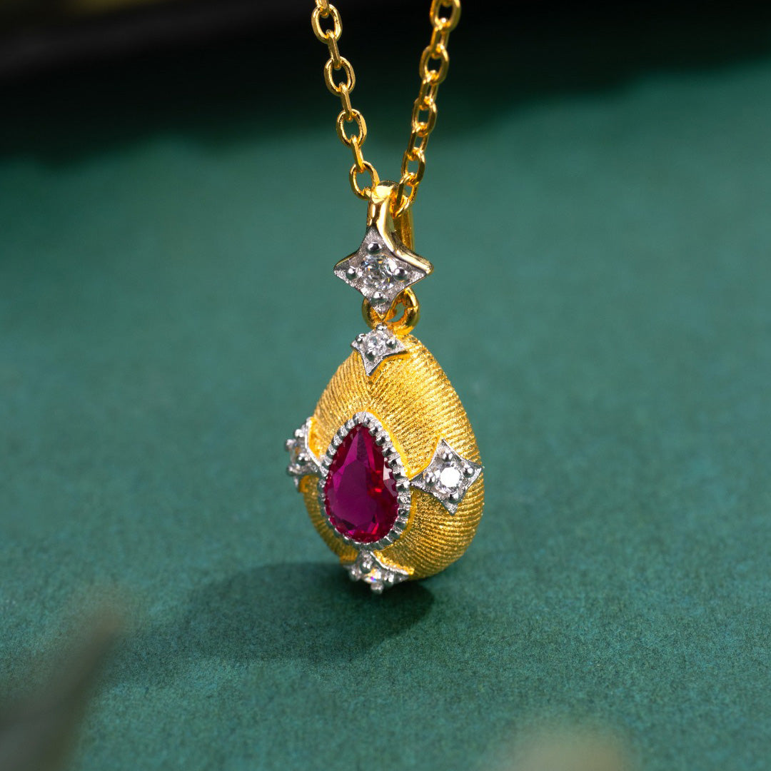 Collier Étoile Soyeuse 6160