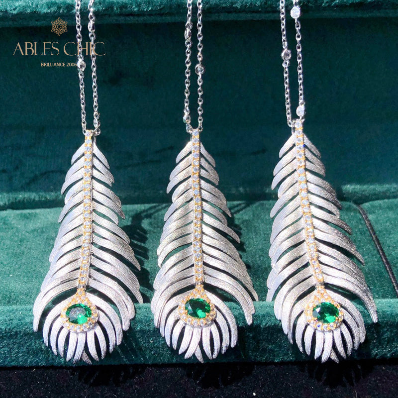 Collier d'aiguilles de pin brossé 6164