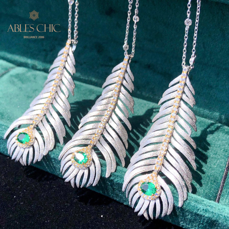 Collier d'aiguilles de pin brossé 6164