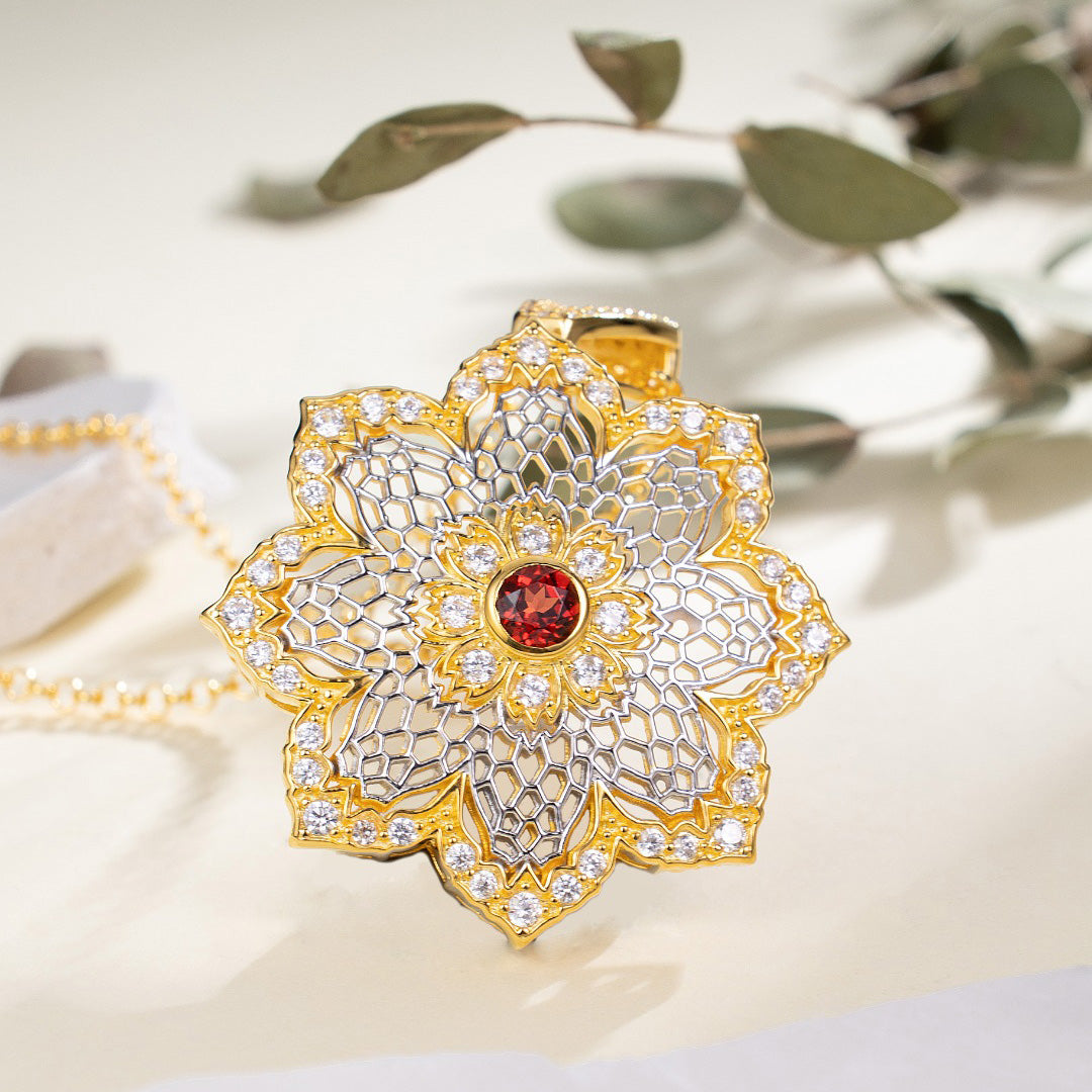 Collier de fleurs aériennes 6190