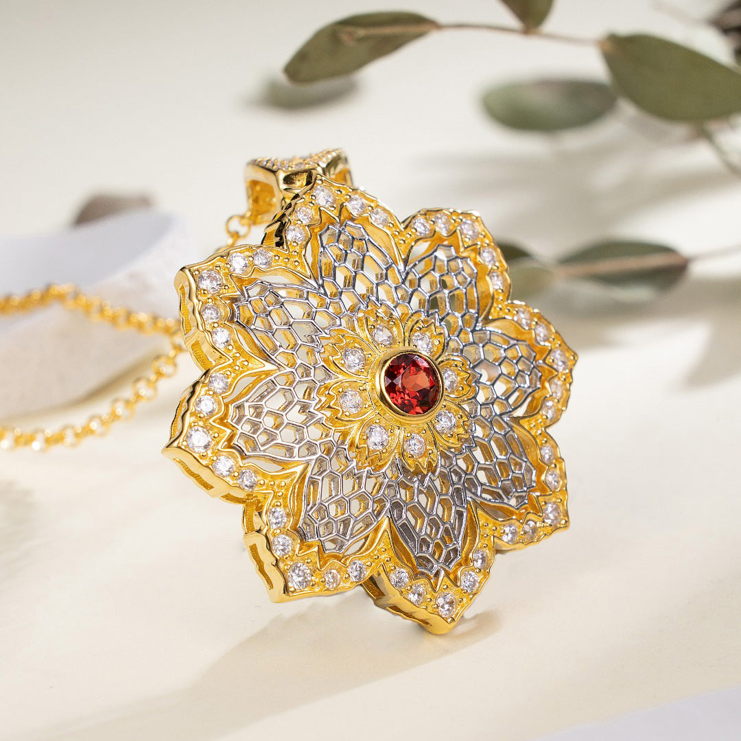 Collier de fleurs aériennes 6190