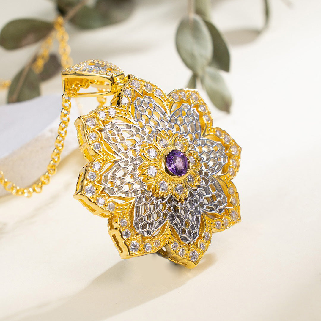 Collier de fleurs aériennes 6190