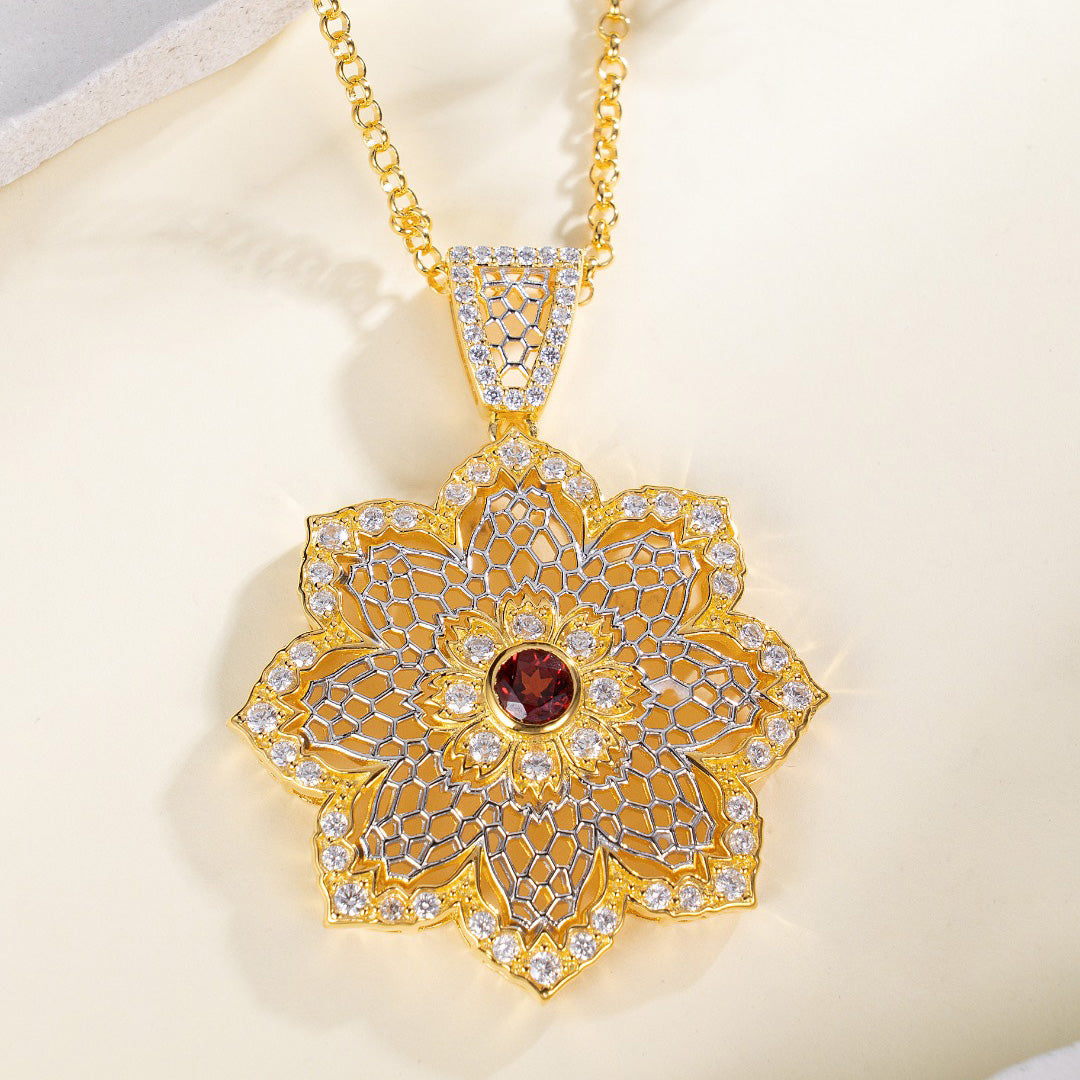 Collier de fleurs aériennes 6190