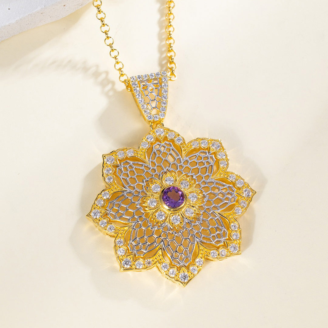 Collier de fleurs aériennes 6190