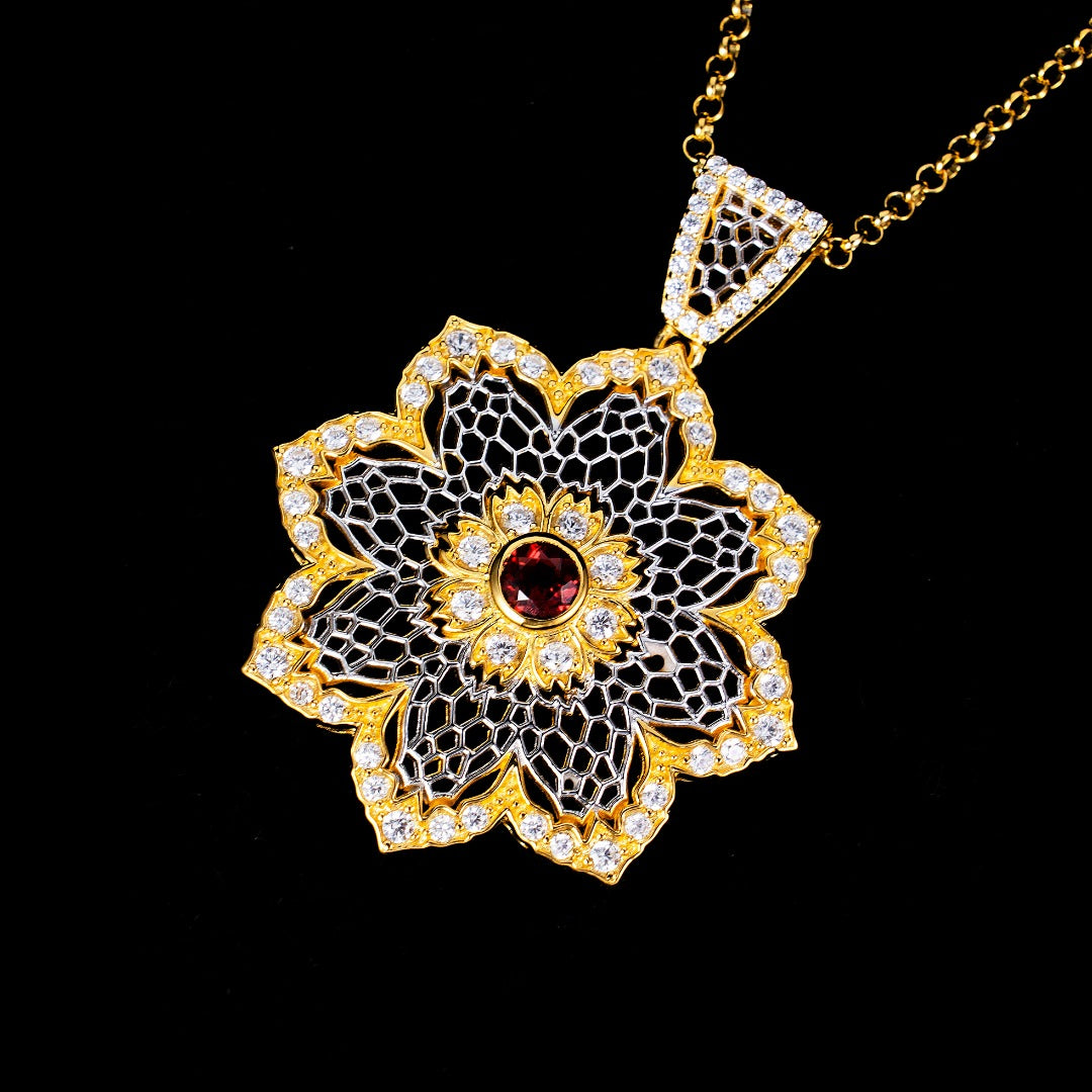 Collier de fleurs aériennes 6190