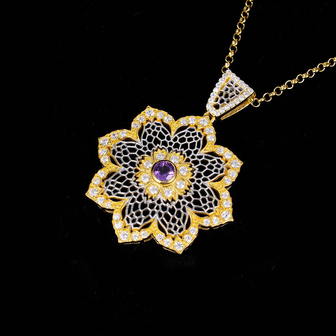 Collier de fleurs aériennes 6190