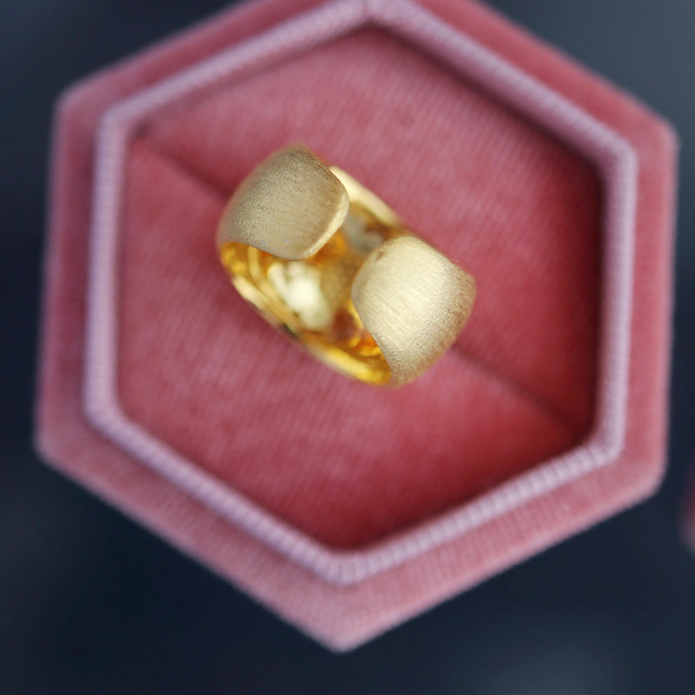 Bague Soyeuse Florale Topaze 6191