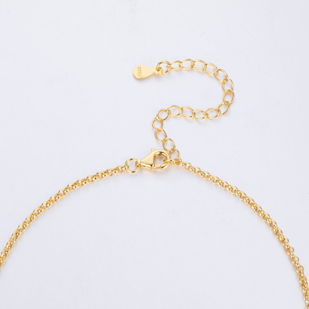 Collier Trèfle en Nacre 6227