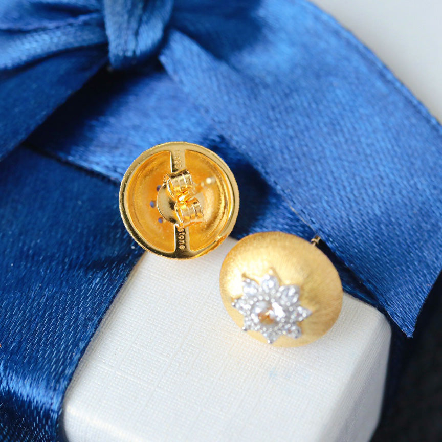 Boucles D'Oreilles Dôme Ajourées Étoilées 6372