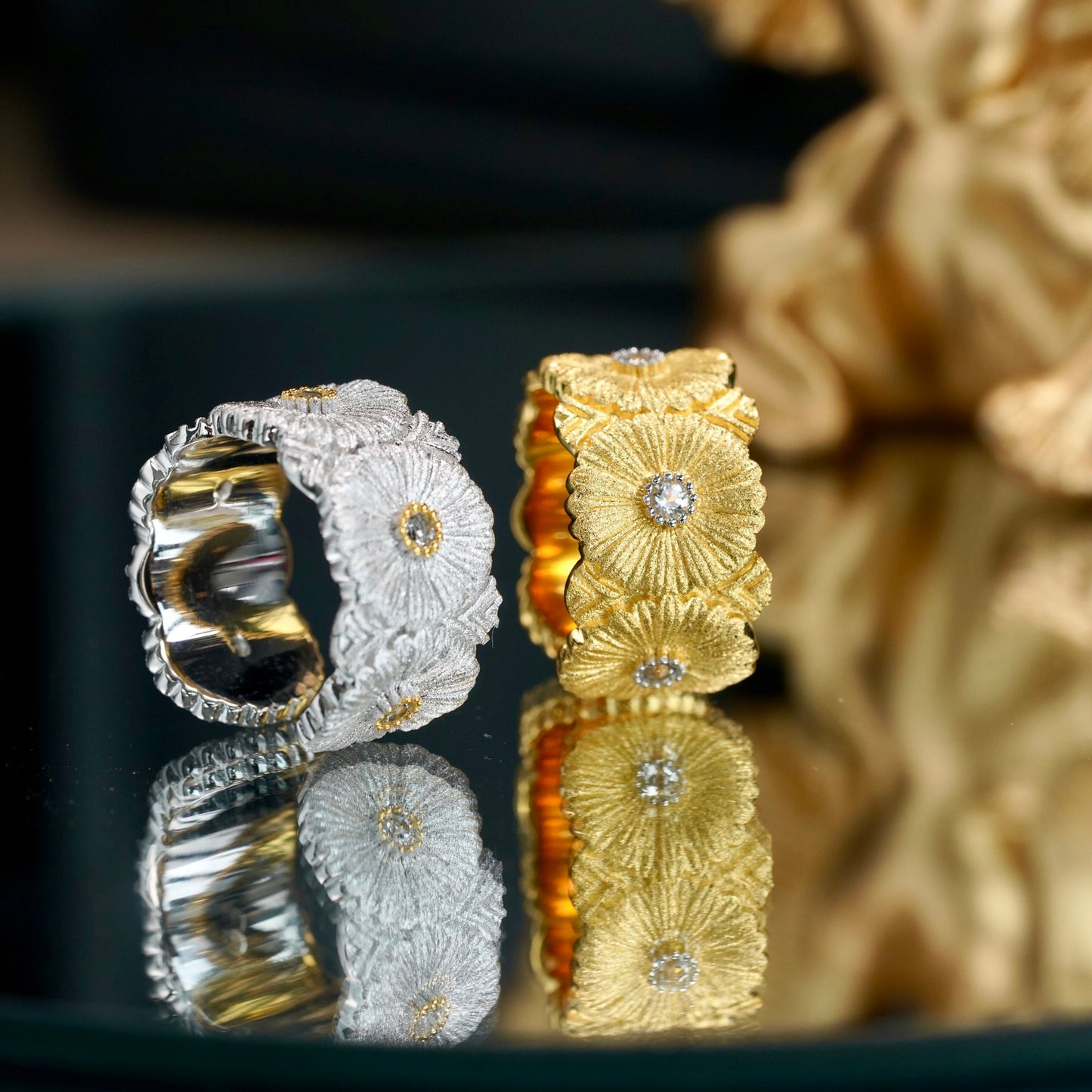 Bague Marguerite Topaze Naturelle 6391