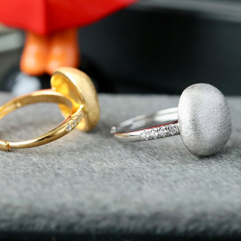 Bague Dôme Mat 6421