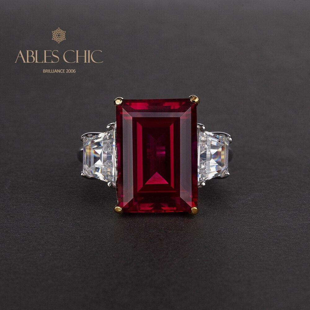 Bague de fiançailles Lab Emeraude Paraiba R0314