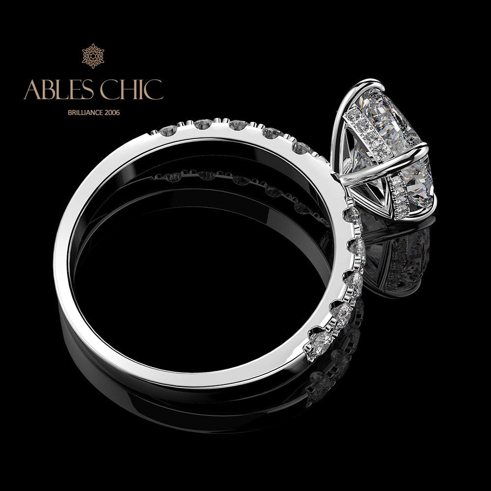 Bague de fiançailles diamant R0943
