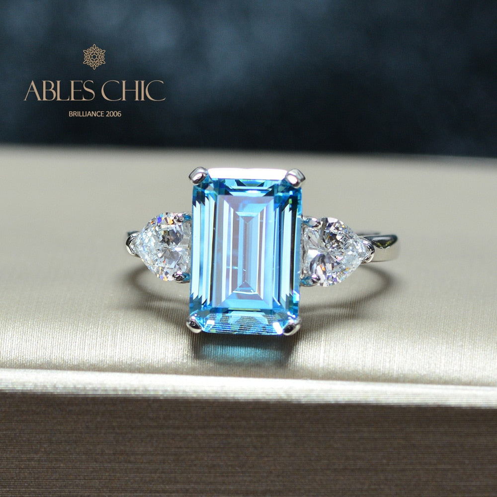 Bague de fiançailles Lab Paraiba R0878
