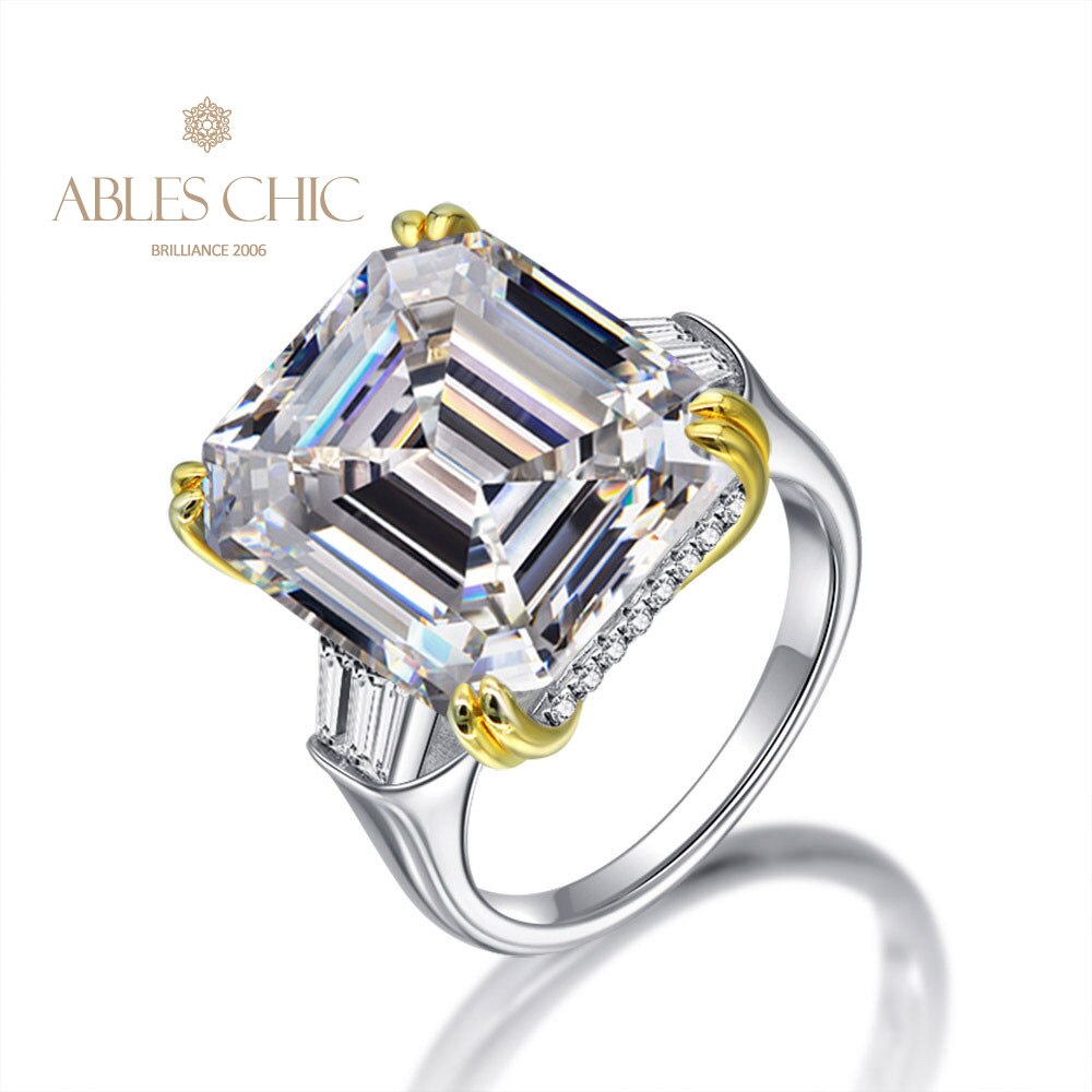 Bague améthyste Asscher R0377