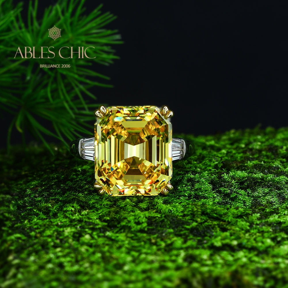 Bague améthyste Asscher R0377