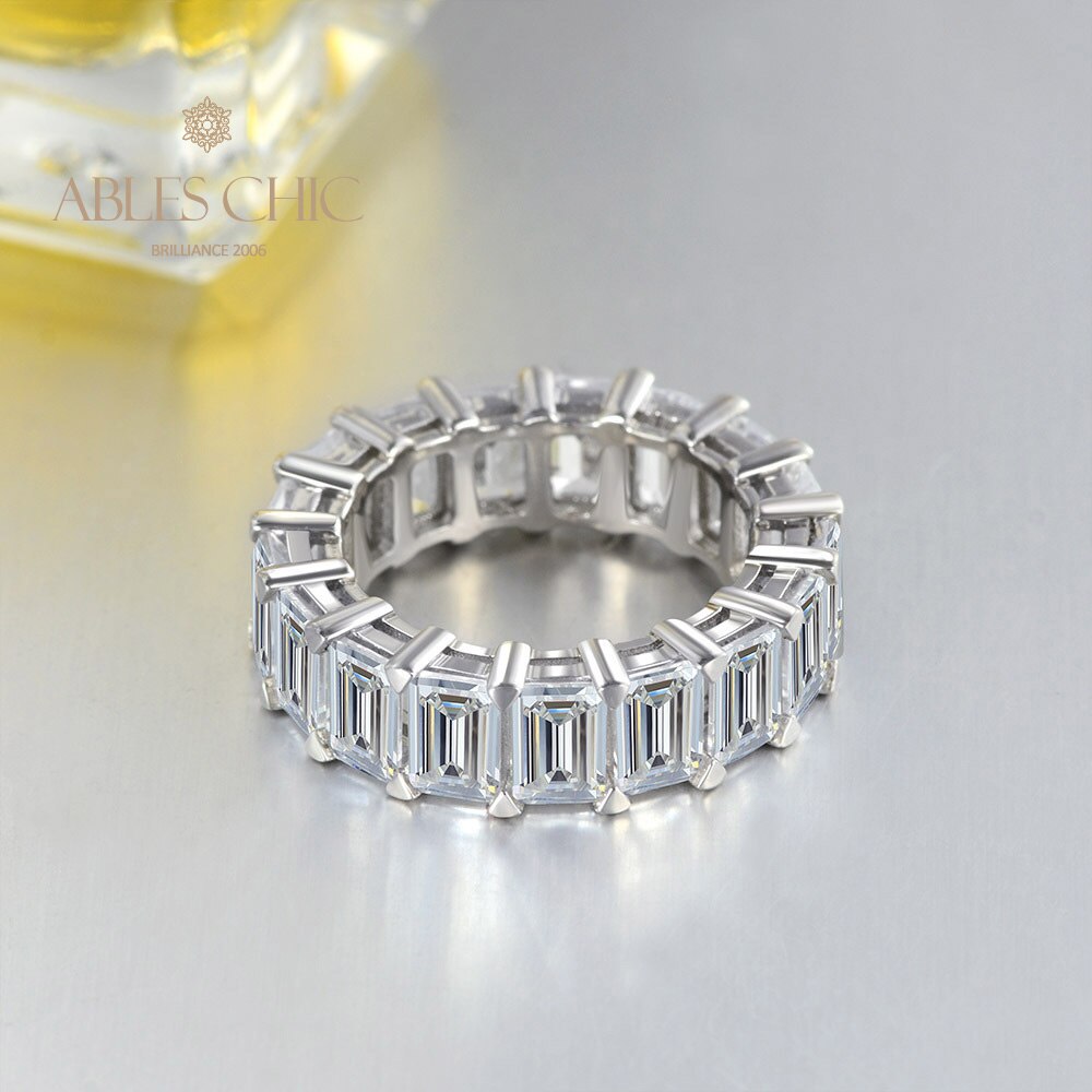 Alliance oblongue en diamant R0941