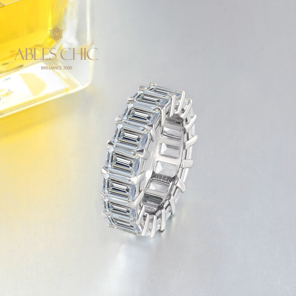 Alliance oblongue en diamant R0941