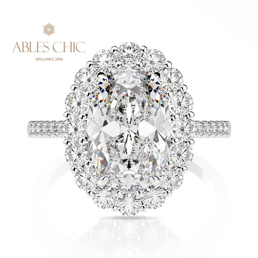 Bague de fiançailles ovale citrine R1021