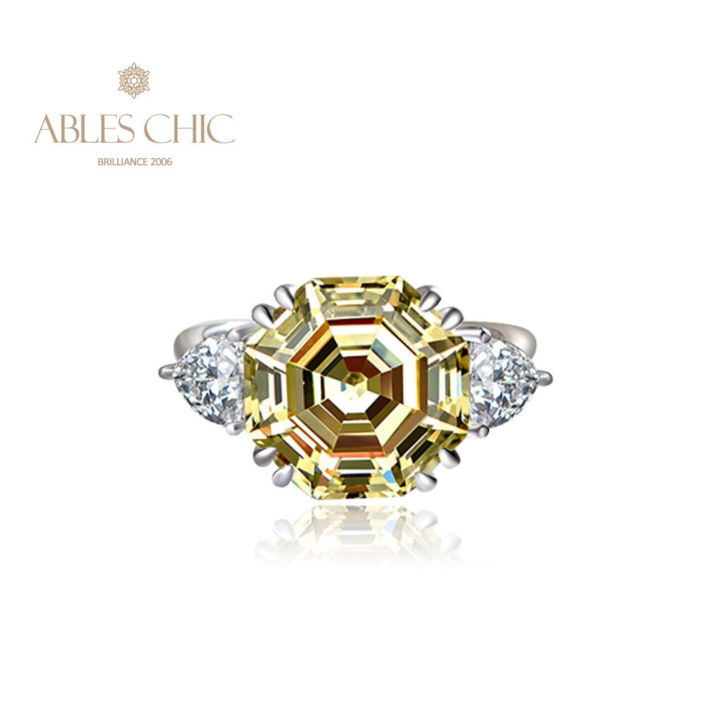 Bague de mariage octogone tanzanite R0324