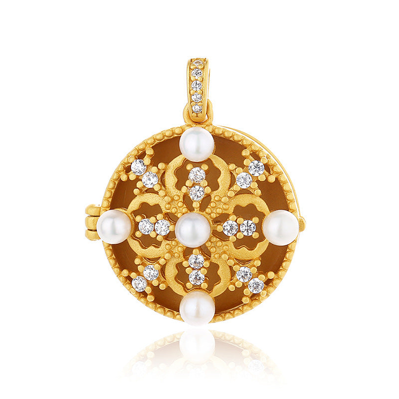 Pendentif sachet de perles d’eau douce uniquement PN1011