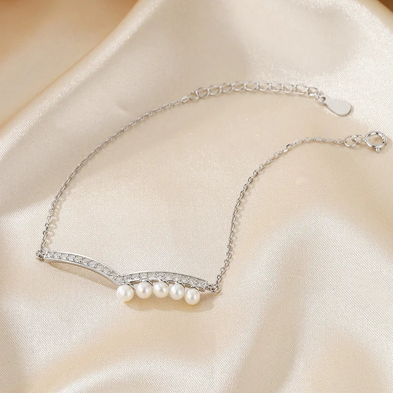 Bracelet fil pavé de perles PB1000
