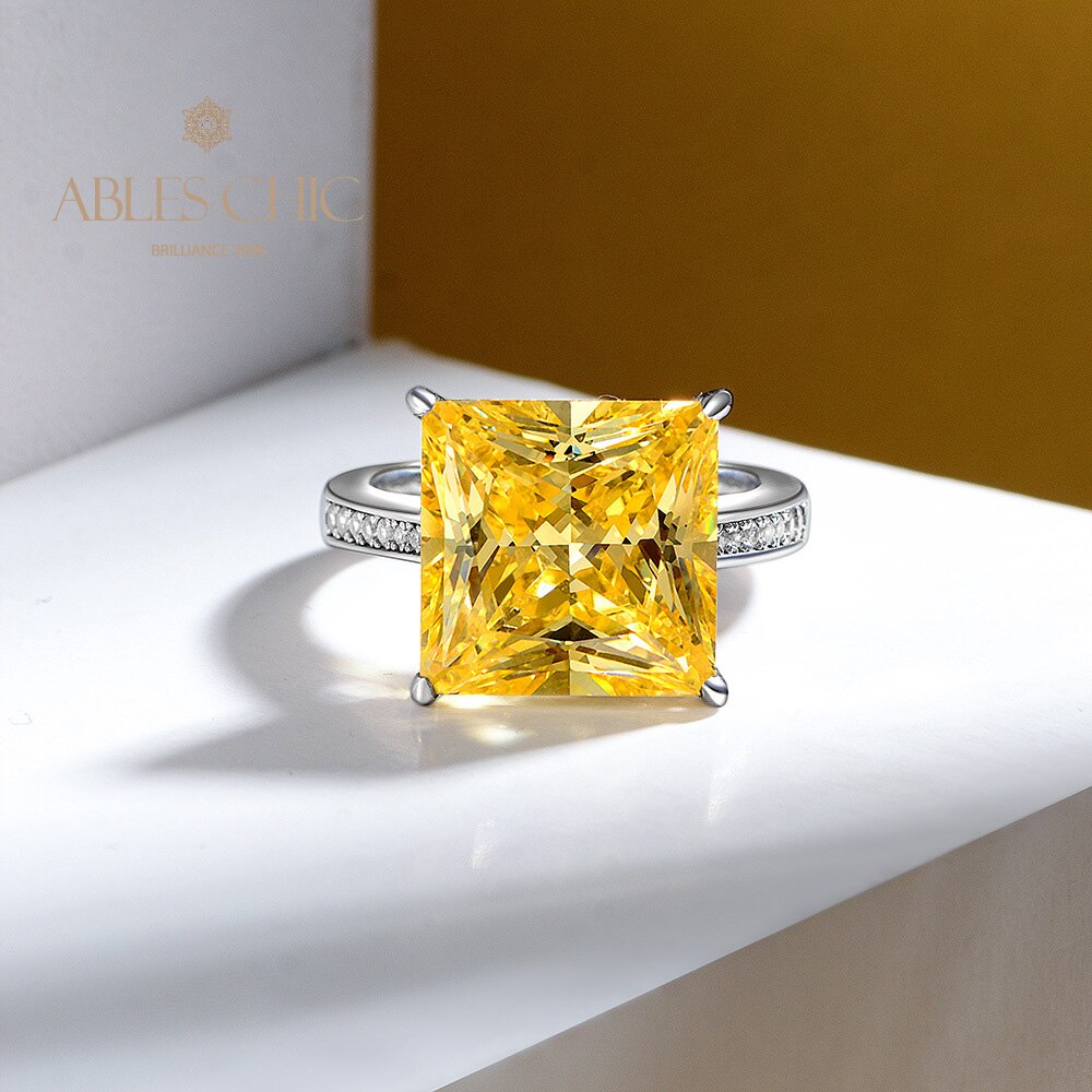 Bague Carrée Topaze R0351