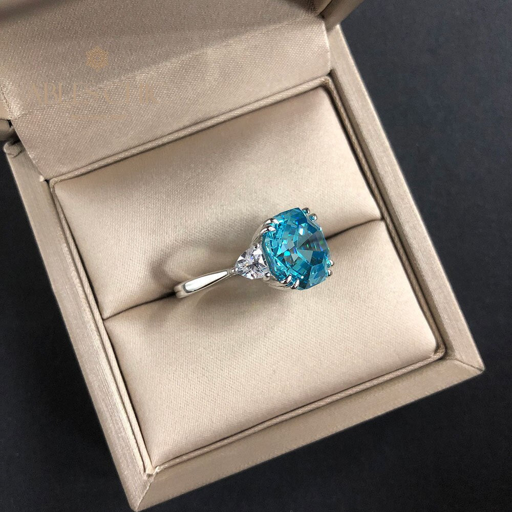 Bague de mariage octogone tanzanite R0324