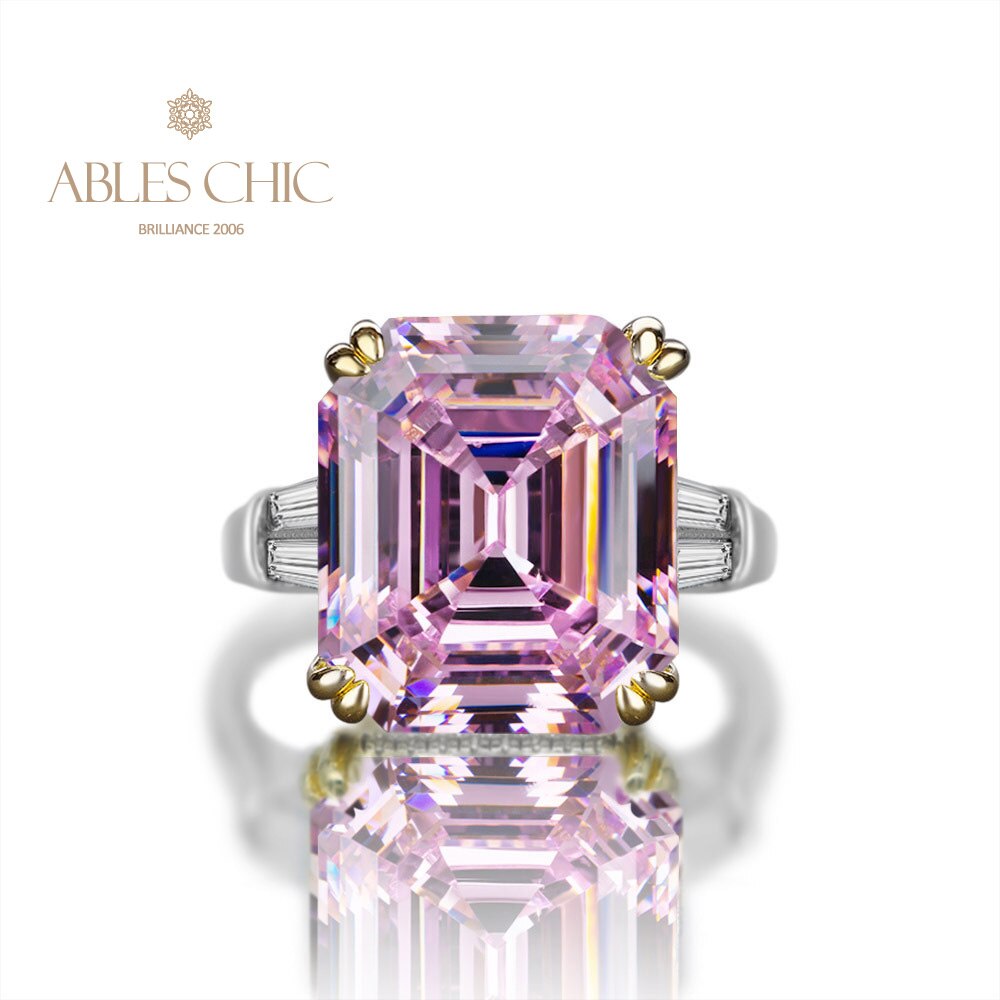 Bague améthyste Asscher R0377