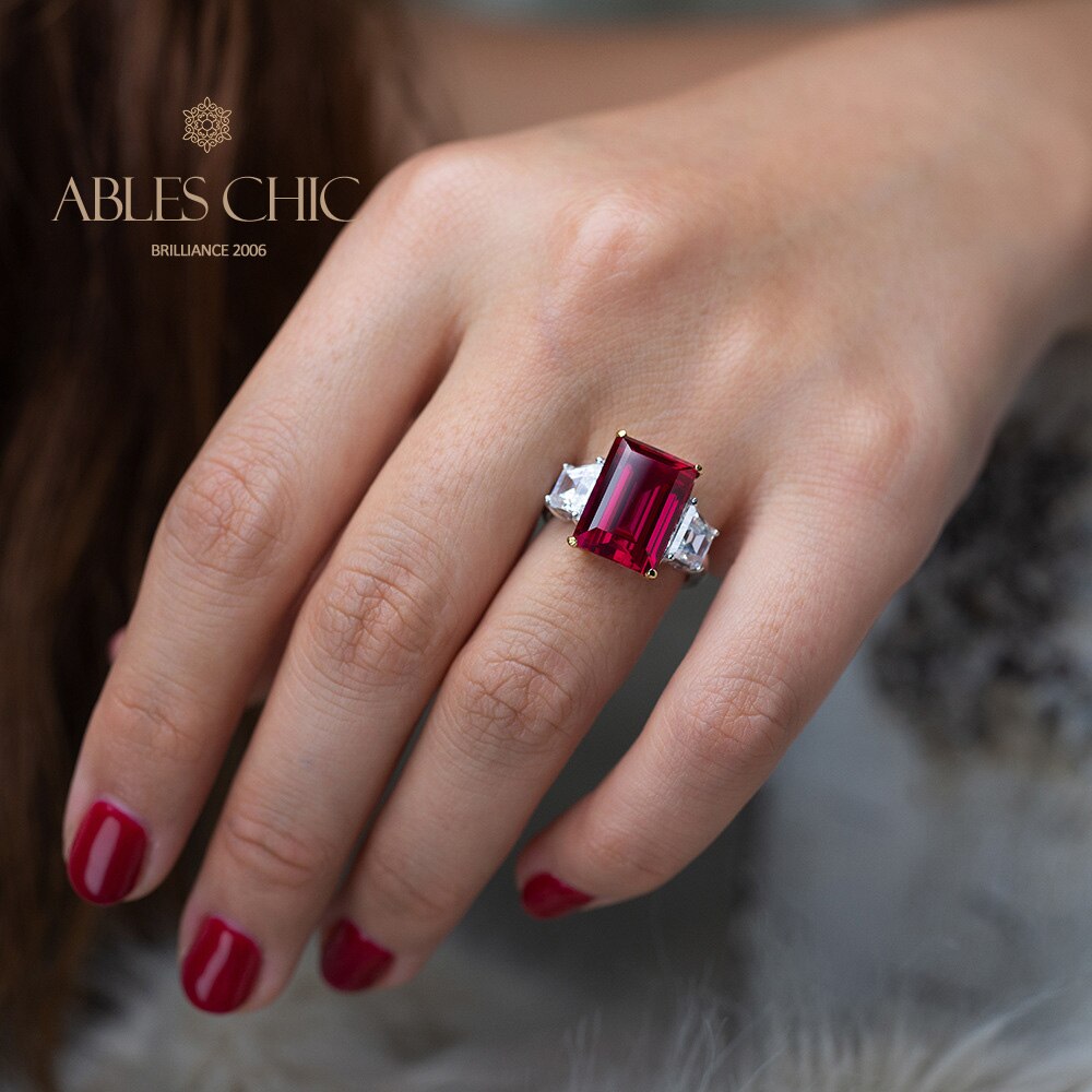 Bague de fiançailles Lab Emeraude Paraiba R0314