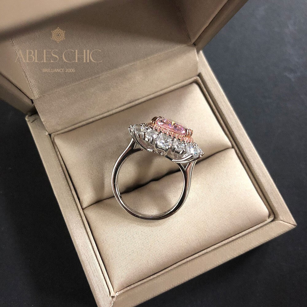 Bague de fiançailles morganite R0387