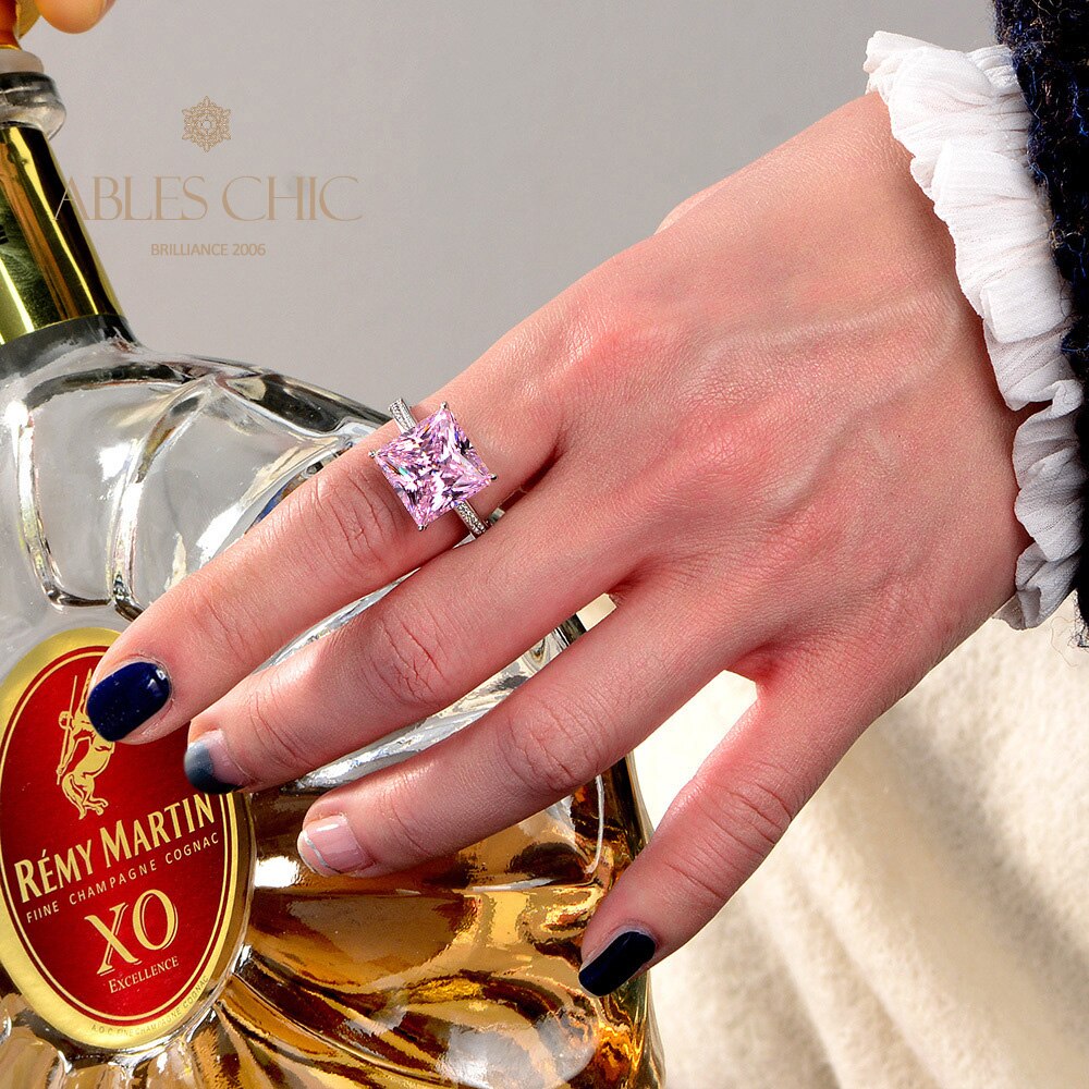 Bague Carrée Topaze R0351