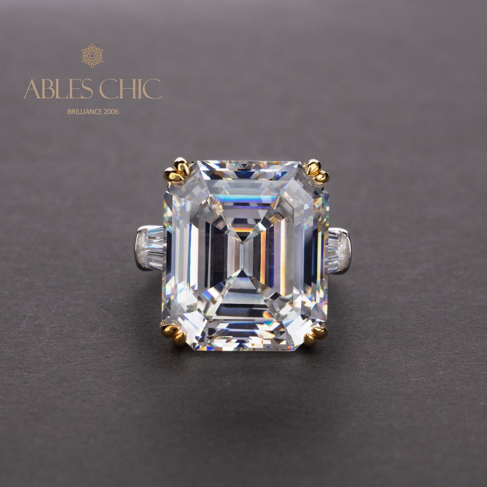 Bague améthyste Asscher R0377