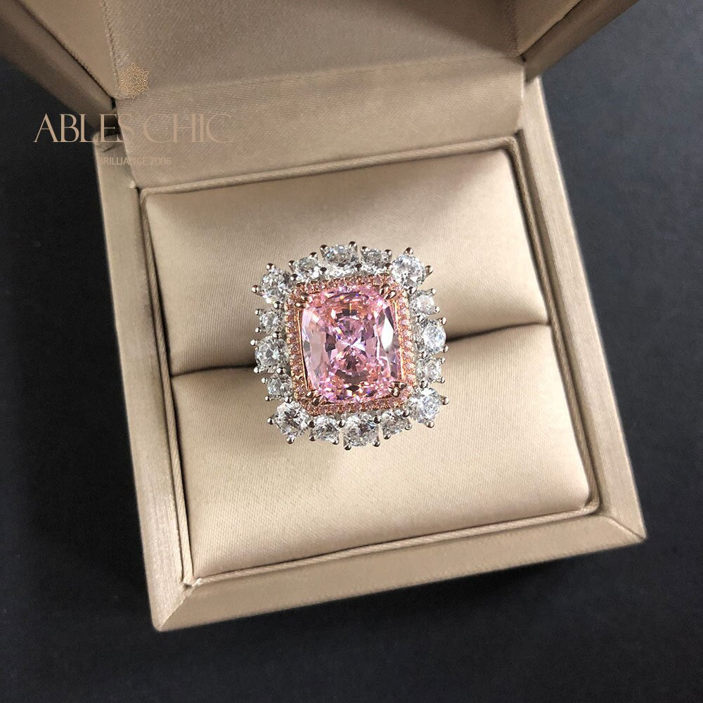 Bague de fiançailles morganite R0387