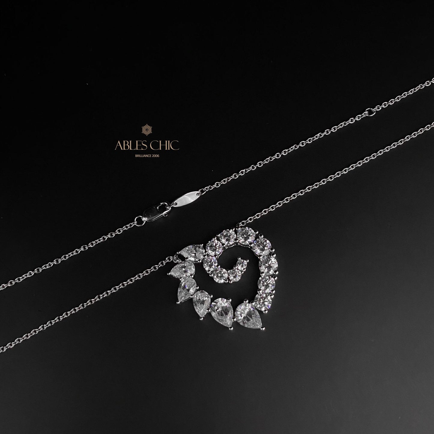 Collier minimaliste Heart Promise P0755