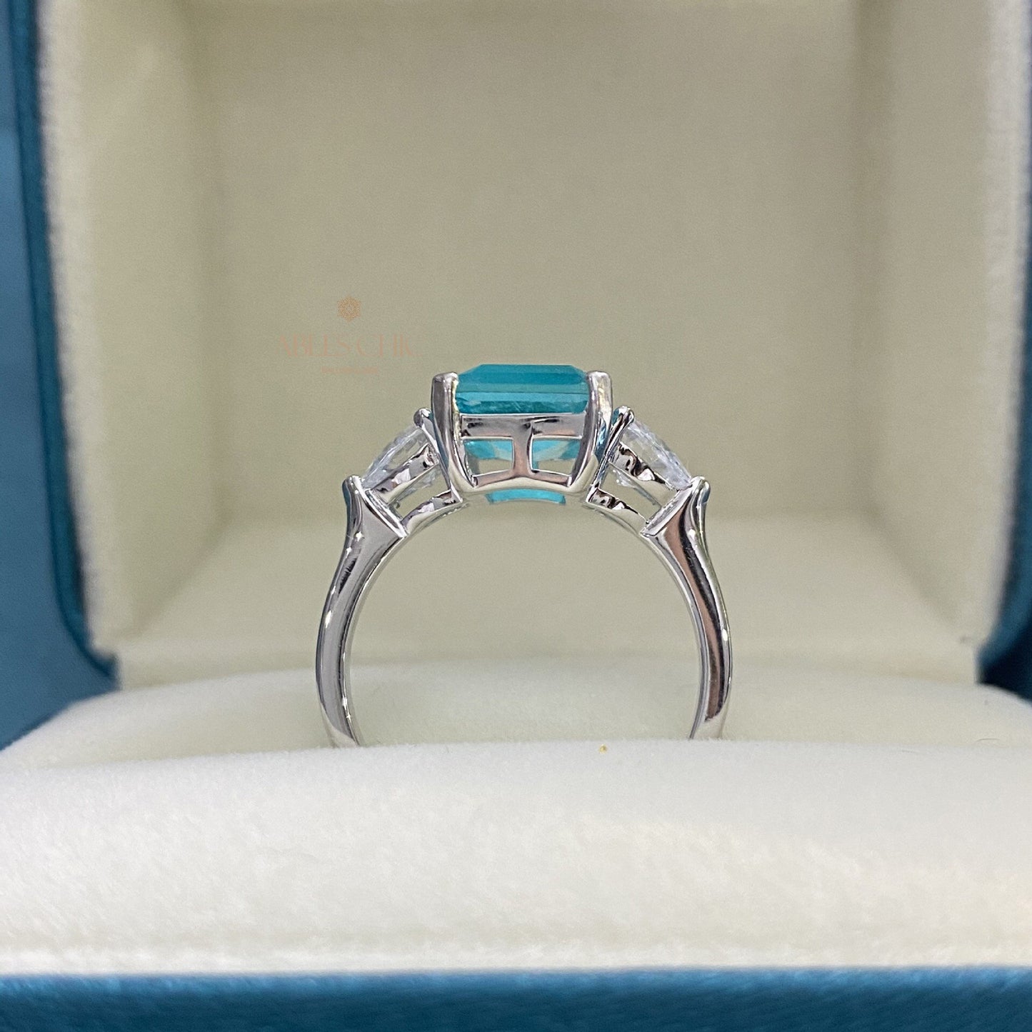 Bague de fiançailles Lab Paraiba R0878
