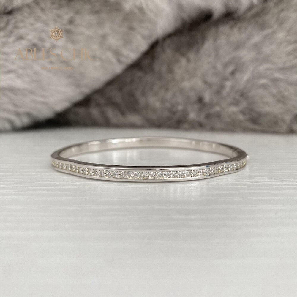 Bracelet ondulé Bling Stack B0878
