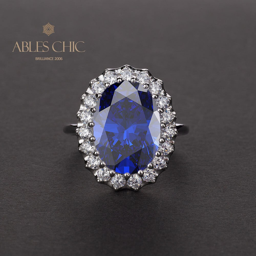 Bague de déclaration Paraiba R0320