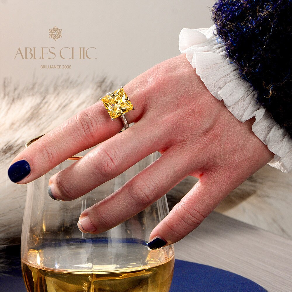 Bague Carrée Topaze R0351