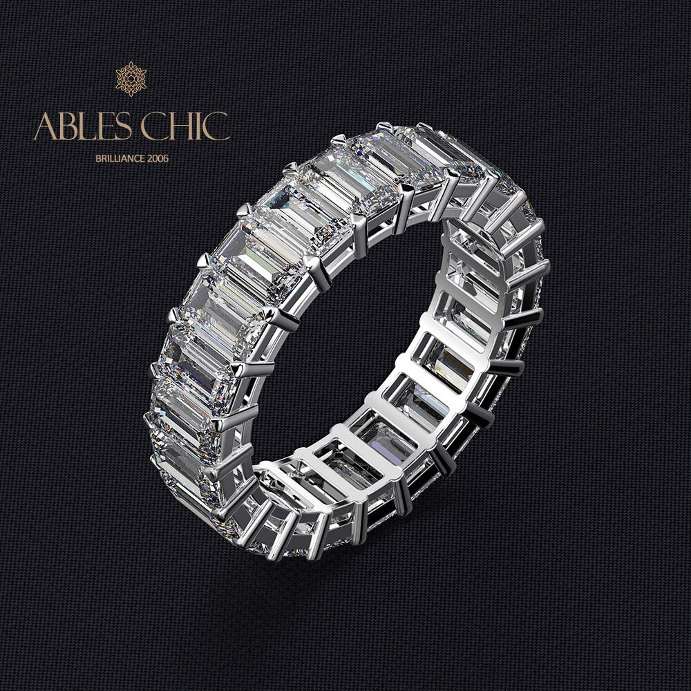 Alliance oblongue en diamant R0941