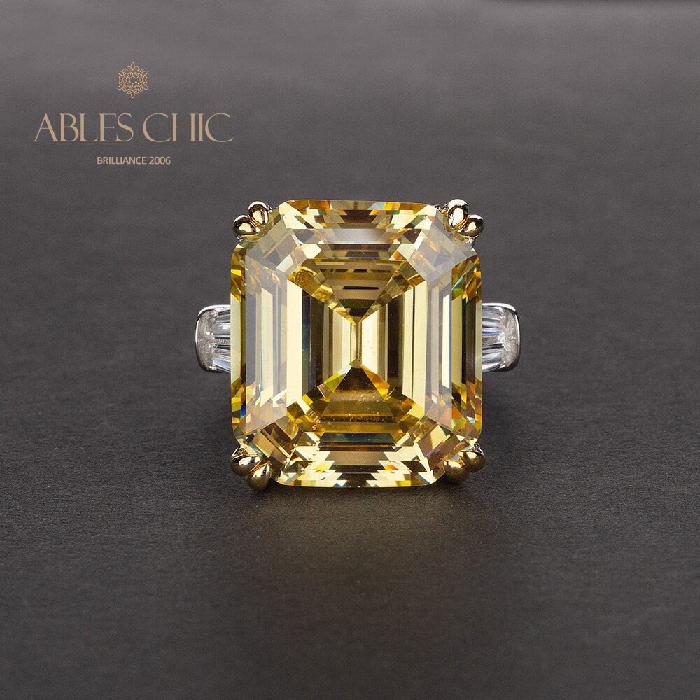 Bague améthyste Asscher R0377